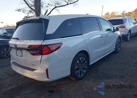 2025 Honda Odyssey Elite z USA, uszkodzony, nr VIN 5FNRL6H94SB044026